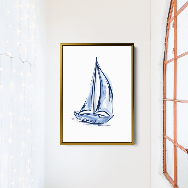 The Blue Sailboat, No. 1 - Jetty Home