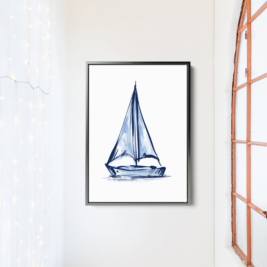 The Blue Sailboat, No. 2 - Jetty Home