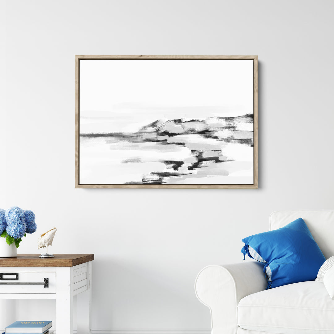 Black & White Across the Shoreline - Jetty Home