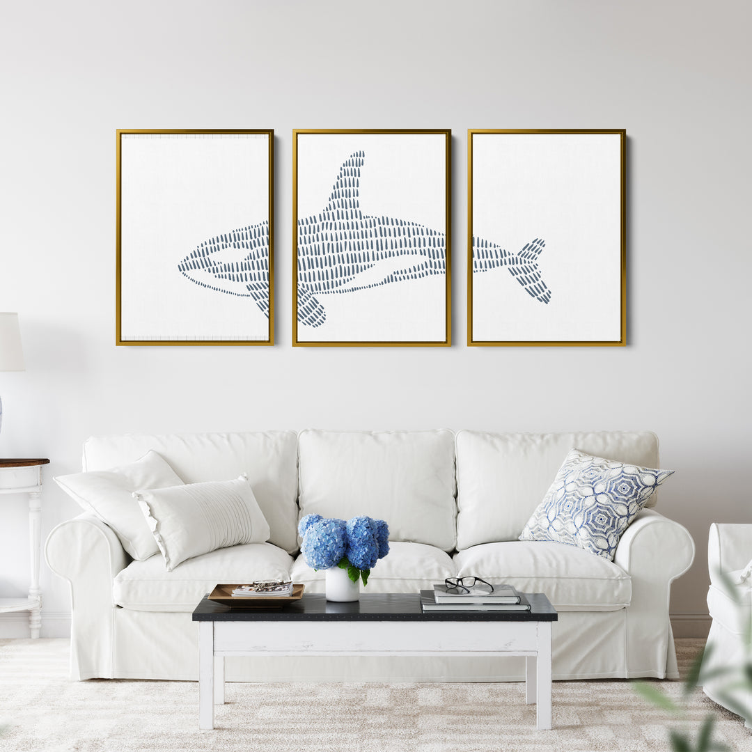 Orca Whale Illustration - Set of 3