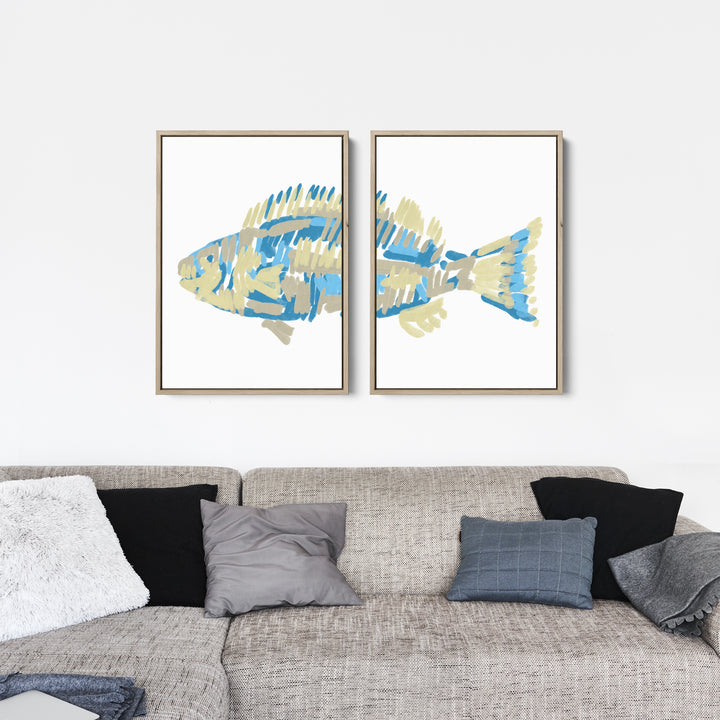 The Grouper Diptych - Set of 2