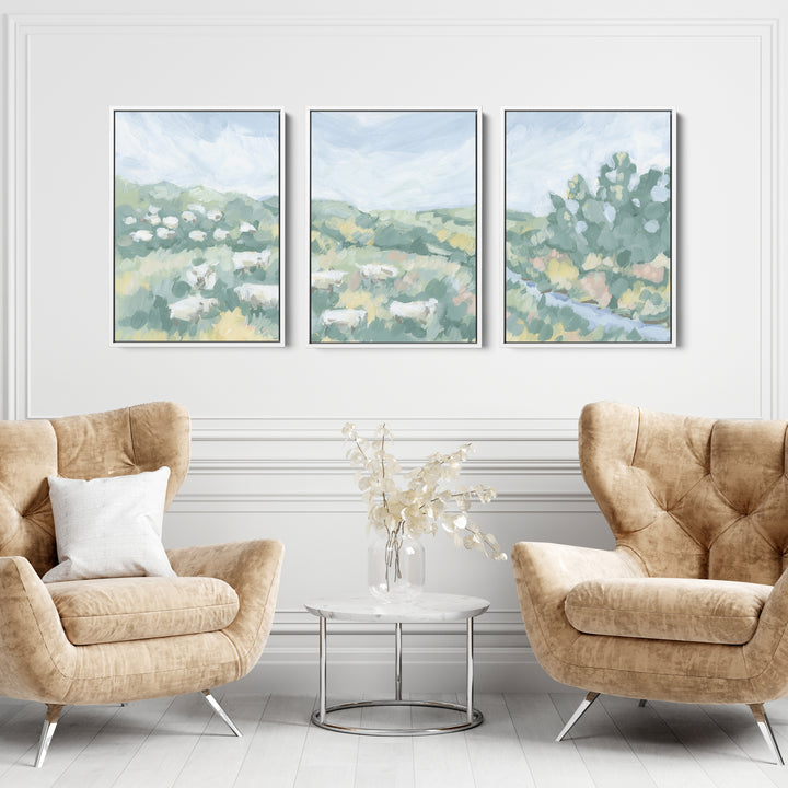 Countryside Flock Triptych - Set of 3 - Jetty Home