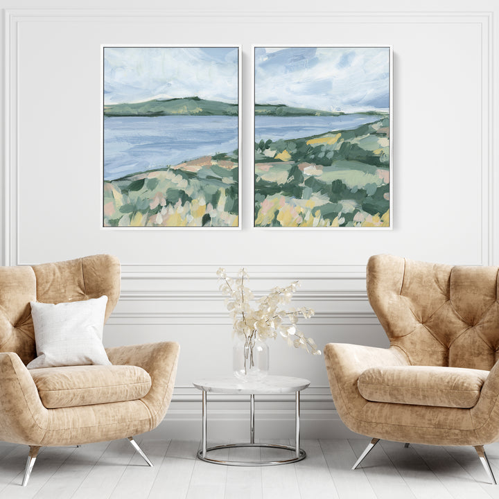 Open Sound Diptych - Set of 2 - Jetty Home