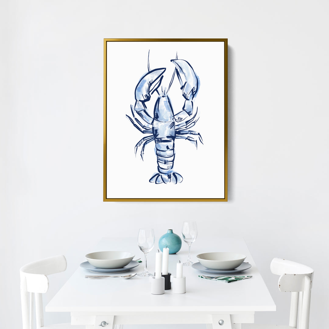 Nautical Lobster Sketch - Jetty Home
