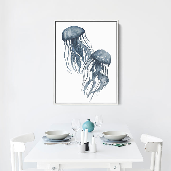 Navy Blue Jellyfish Duo - Jetty Home