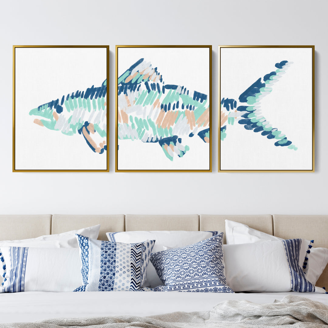 The Bonefish Triptych - Set of 3