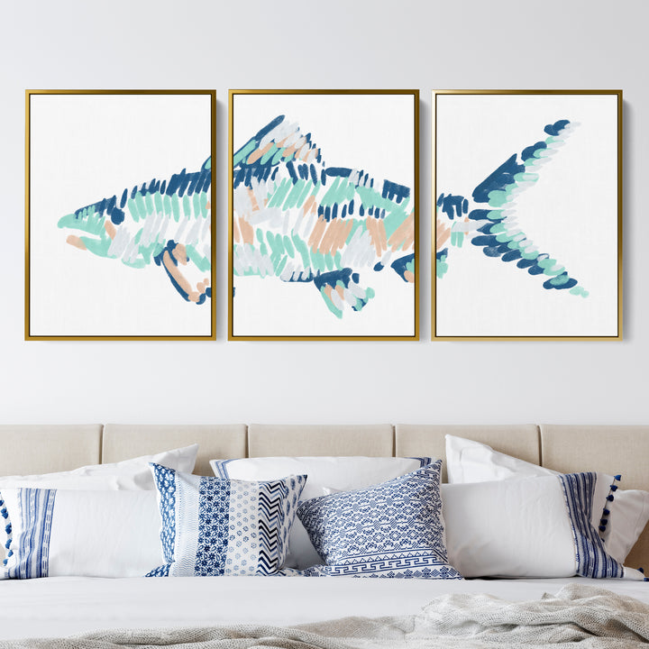 The Bonefish Triptych - Set of 3
