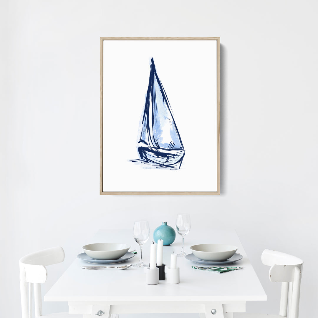 The Blue Sailboat, No. 3 - Jetty Home