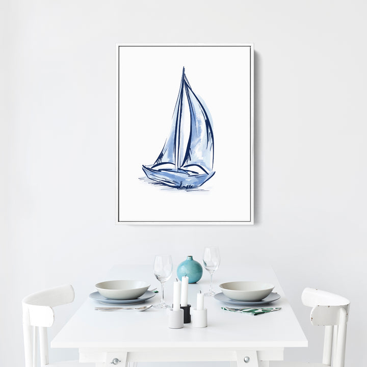 The Blue Sailboat, No. 1 - Jetty Home