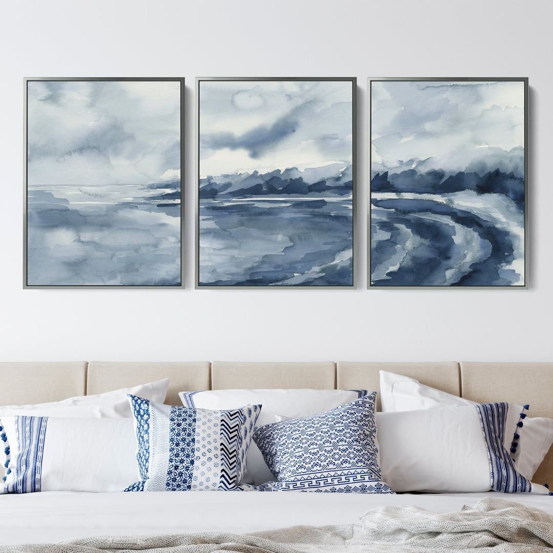 The Quiet Cove Triptych - Set of 3
