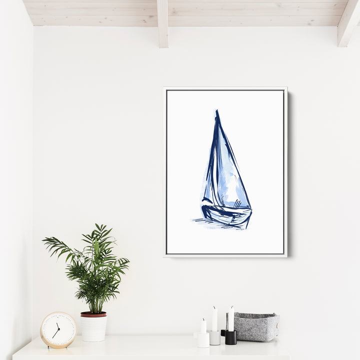 The Blue Sailboat, No. 3 - Jetty Home