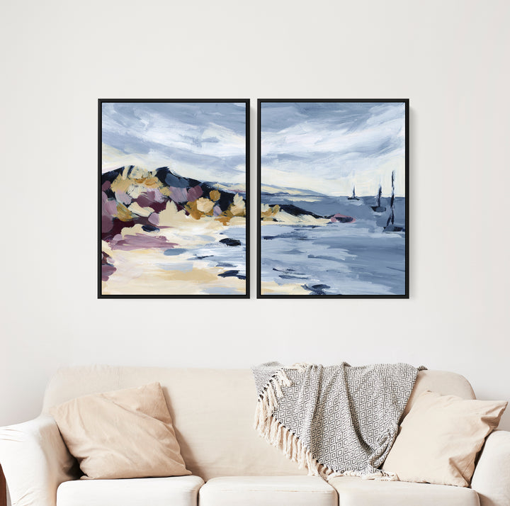 Driftline Diptych - Set of 2 - Jetty Home