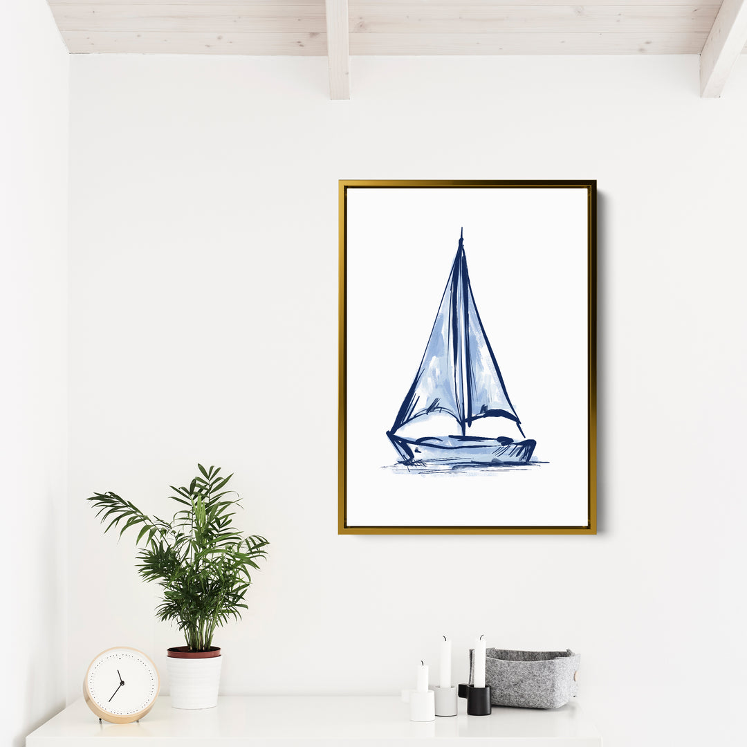 The Blue Sailboat, No. 2 - Jetty Home