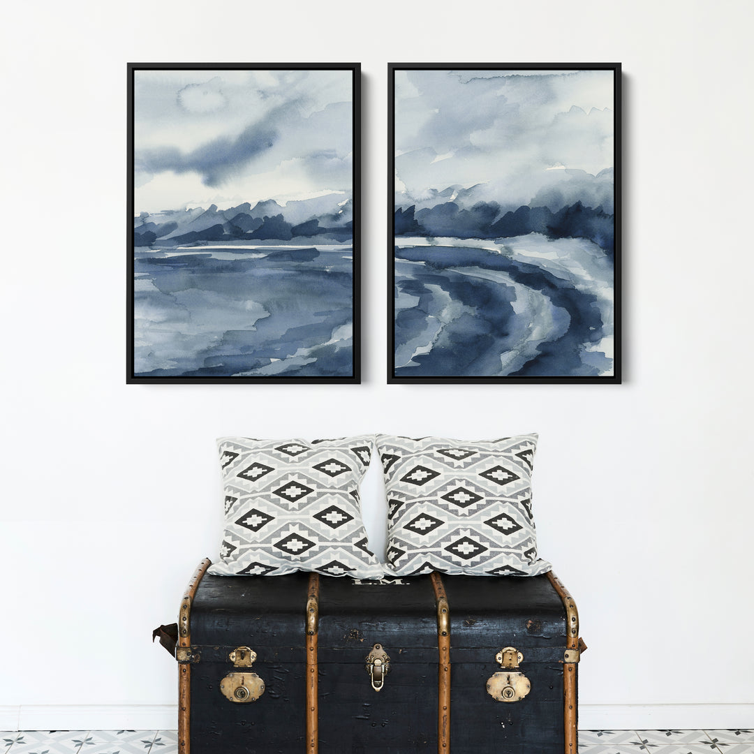 The Quiet Cove Diptych - Set of 2