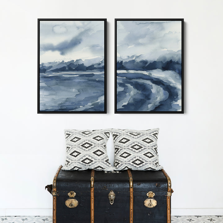 The Quiet Cove Diptych - Set of 2