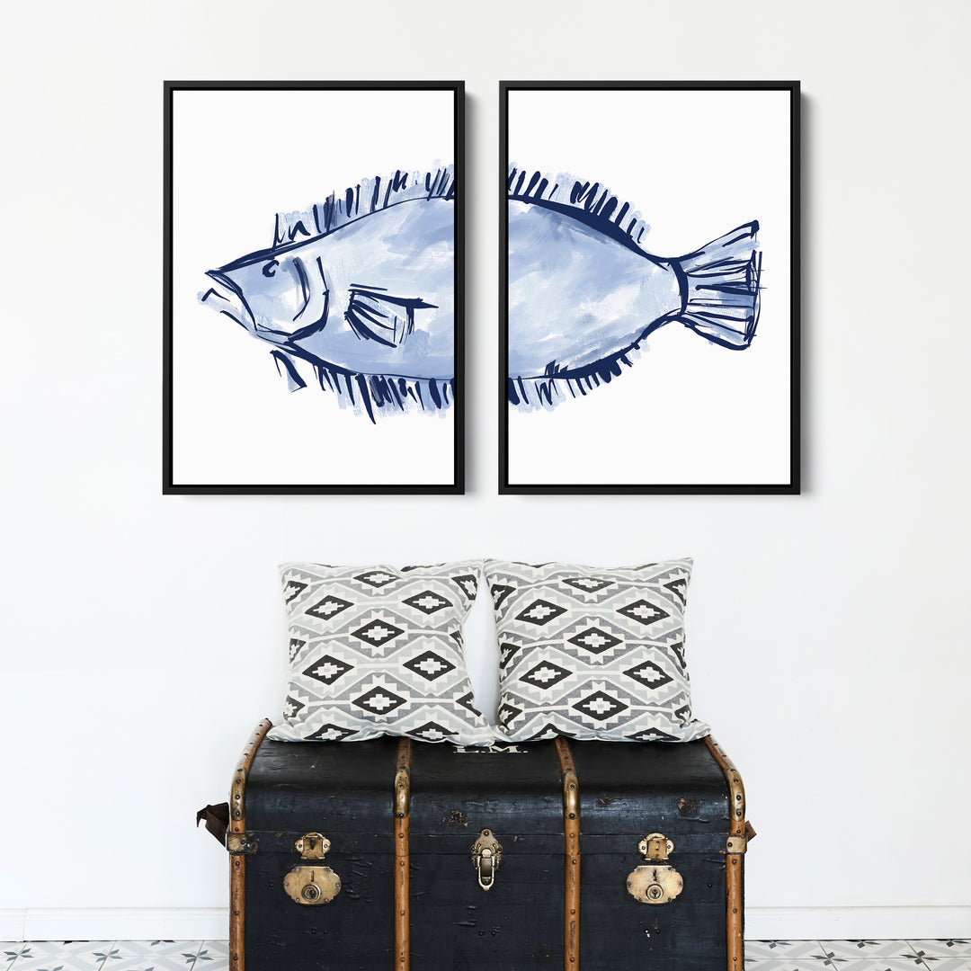 Fluke Study Diptych - Set of 2 - Jetty Home