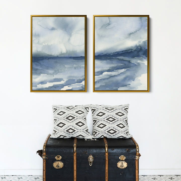 Shoreline Study Diptych - Set of 2