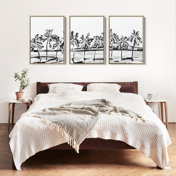 Black & White Island Views - Set of 3 - Jetty Home