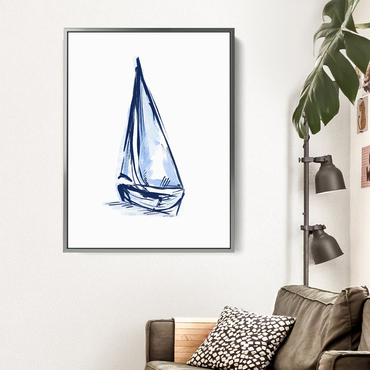 The Blue Sailboat, No. 3 - Jetty Home