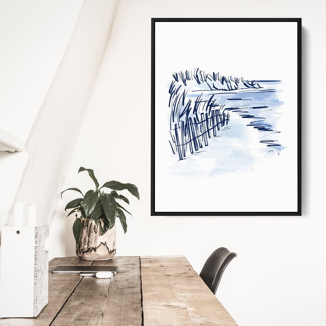 Seaside Sketch - Jetty Home