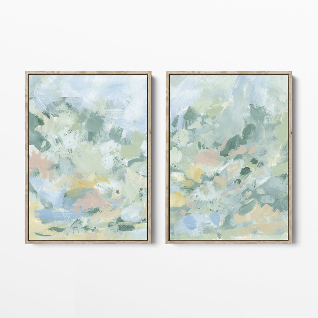 The Meadow Diptych - Set of 2 - Jetty Home