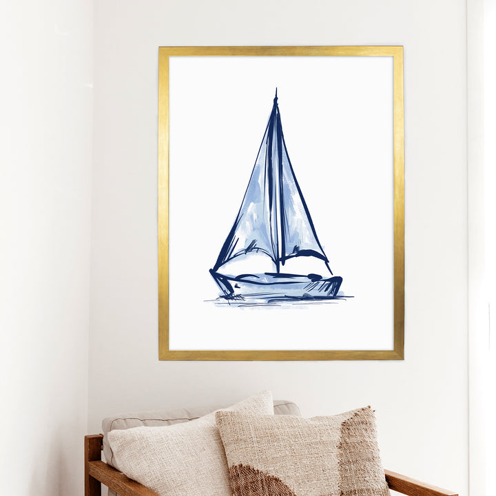 The Blue Sailboat, No. 2 - Jetty Home