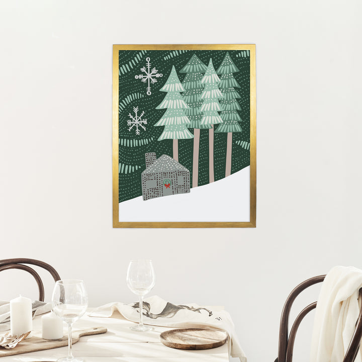 Cozy Winter Cabin