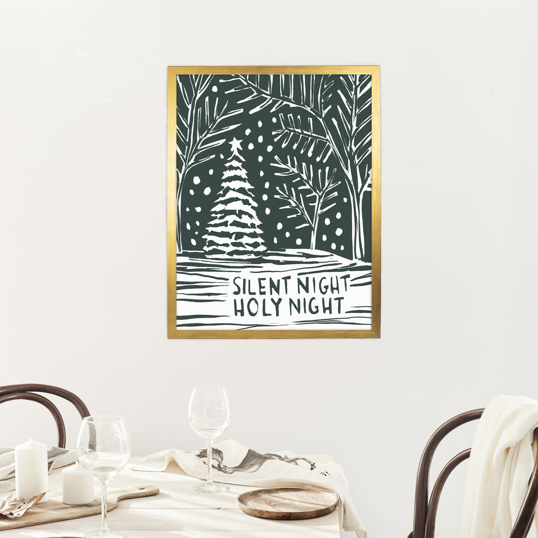 Silent Night in the Woods - Jetty Home