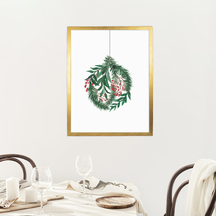 Watercolor Christmas Ornament - Jetty Home