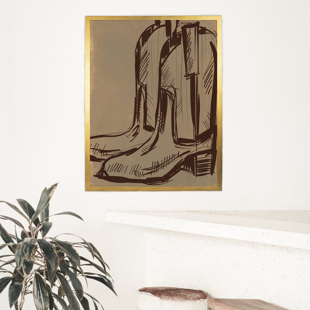 Rustic Cowboy Boots