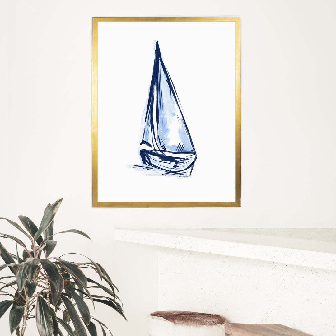 The Blue Sailboat, No. 3 - Jetty Home