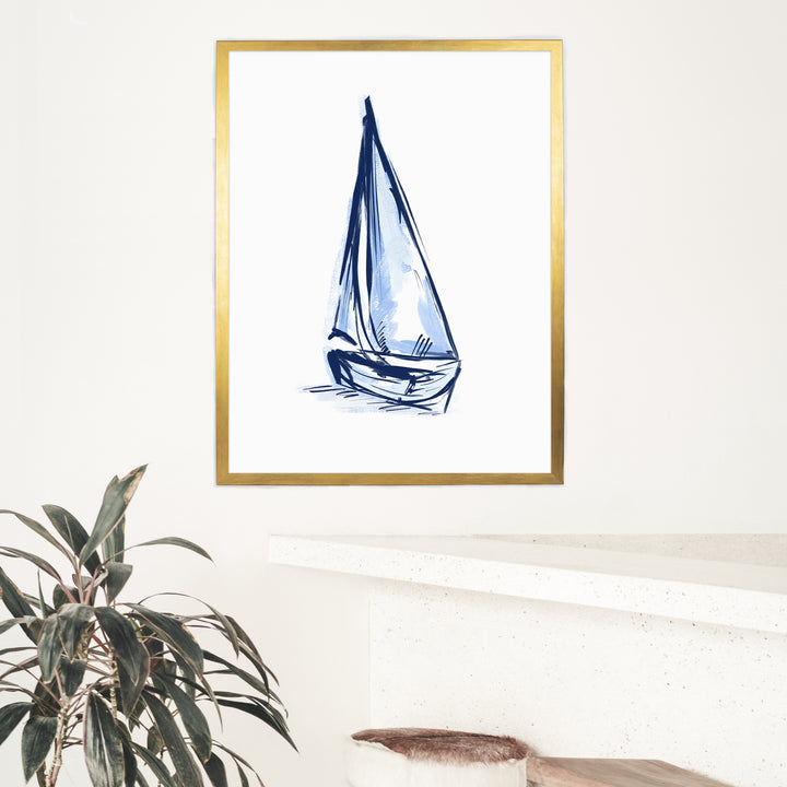The Blue Sailboat, No. 3 - Jetty Home