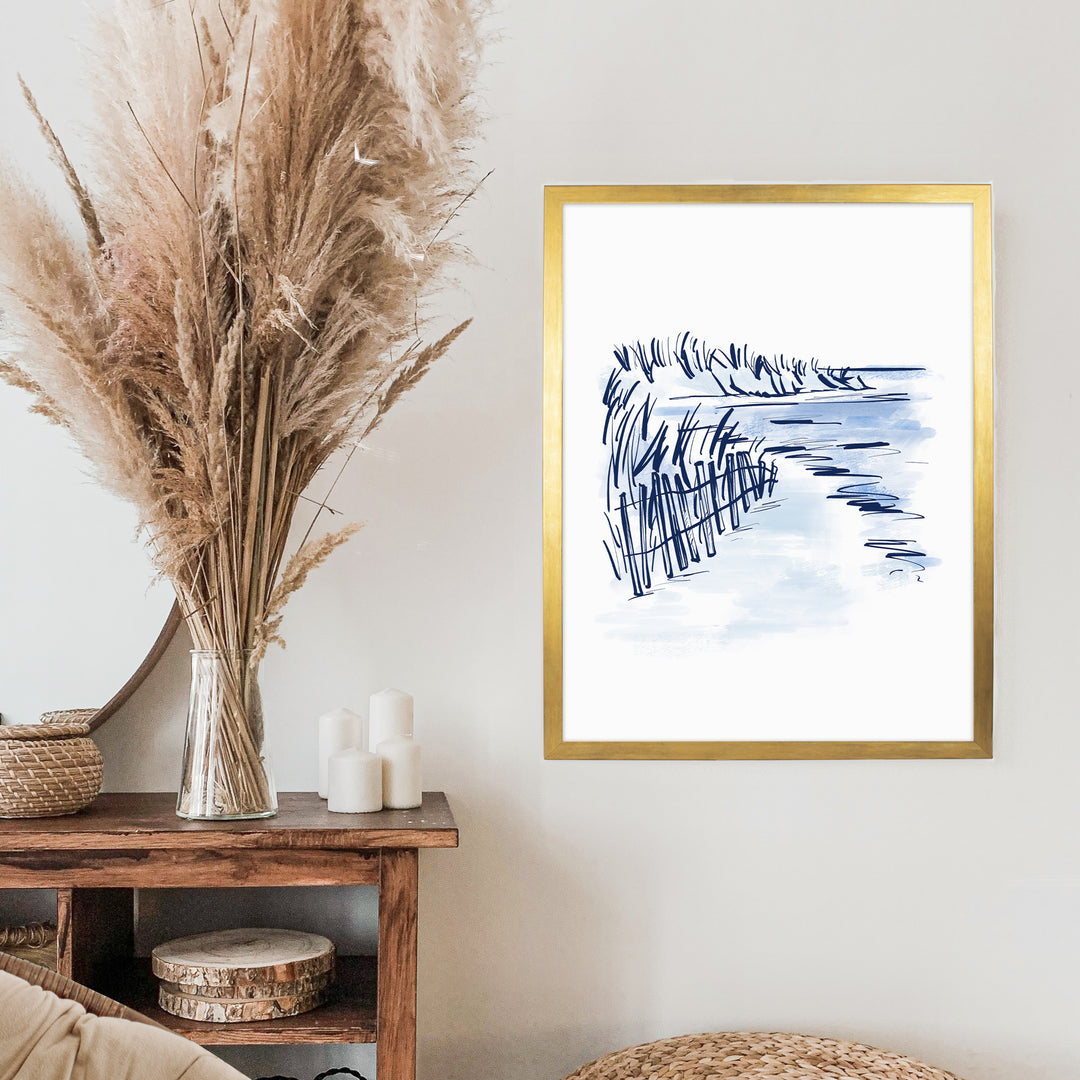 Seaside Sketch - Jetty Home