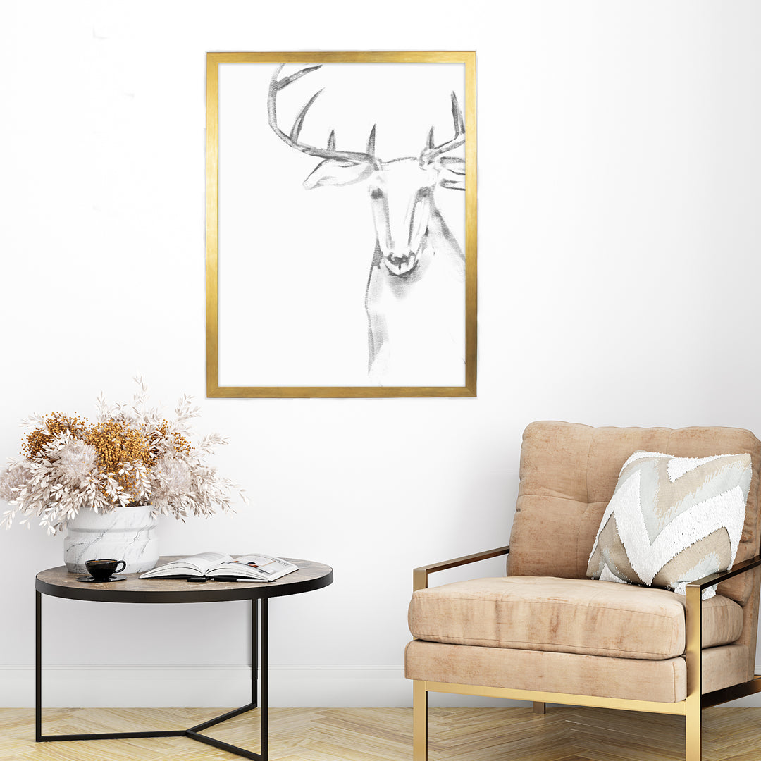 Reindeer Illustration - Jetty Home
