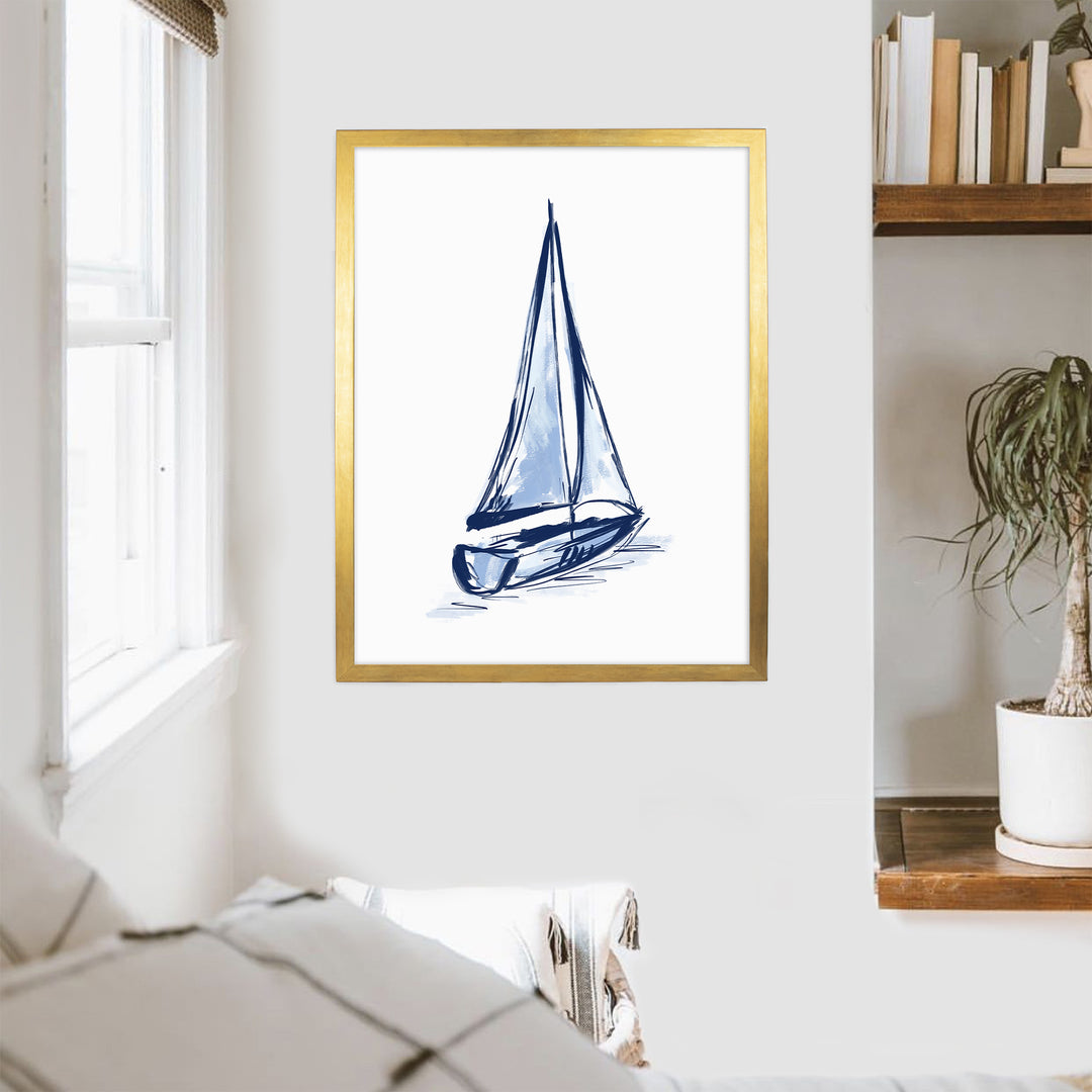 The Blue Sailboat, No. 4 - Jetty Home