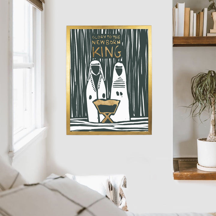 Rustic Glory to the Newborn King - Jetty Home