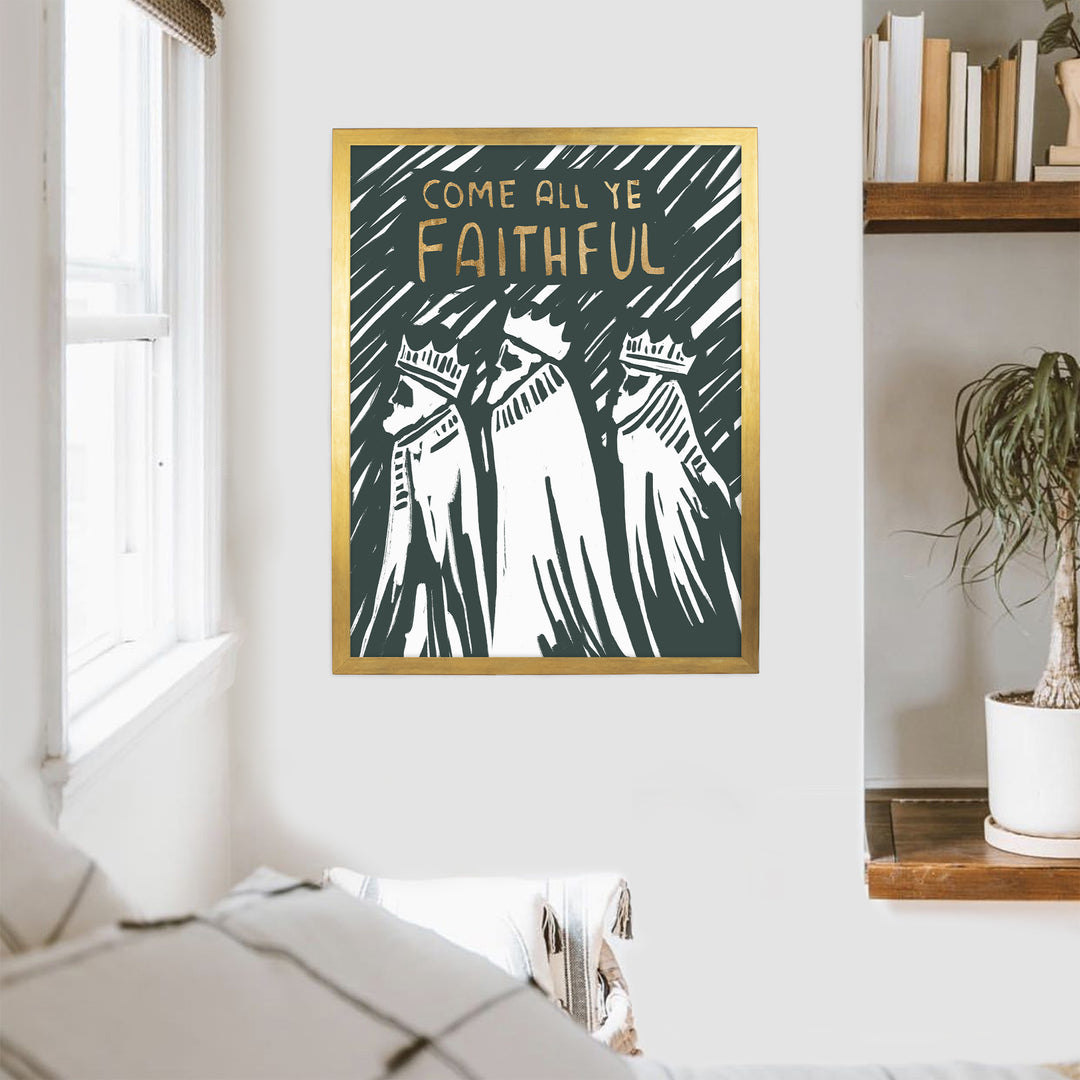 Rustic Come All Ye Faithful - Jetty Home