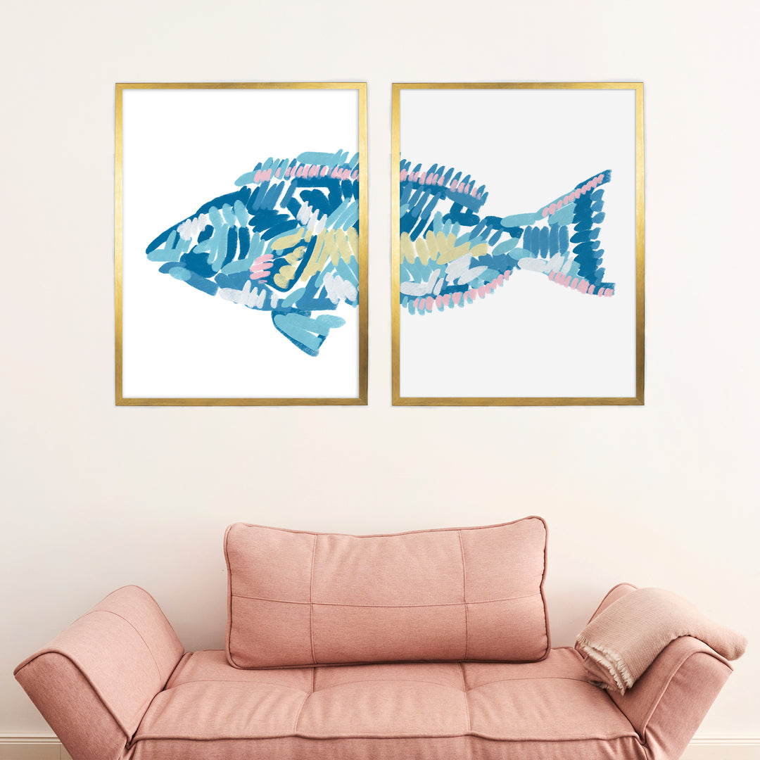 The Parrotfish Diptych - Set of 2