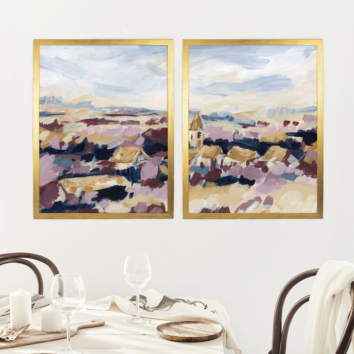 Settled Ground Diptych - Set of 2 - Jetty Home