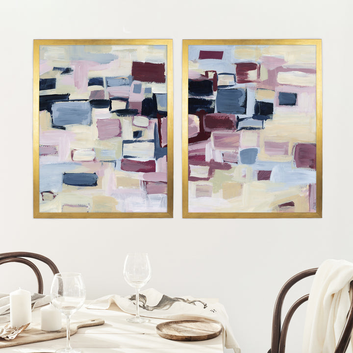 Gentle Shift Diptych - Set of 2 - Jetty Home
