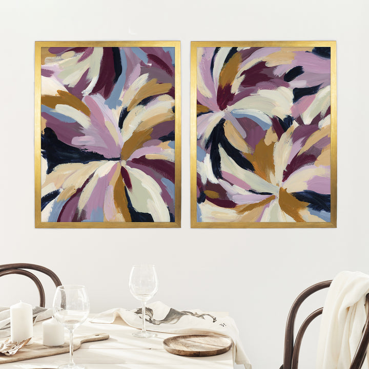Blurred Petals Diptych - Set of 2 - Jetty Home
