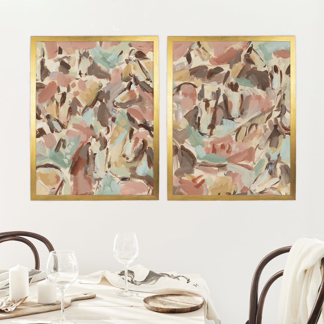 Among the Herd Diptych - Set of 2 - Jetty Home