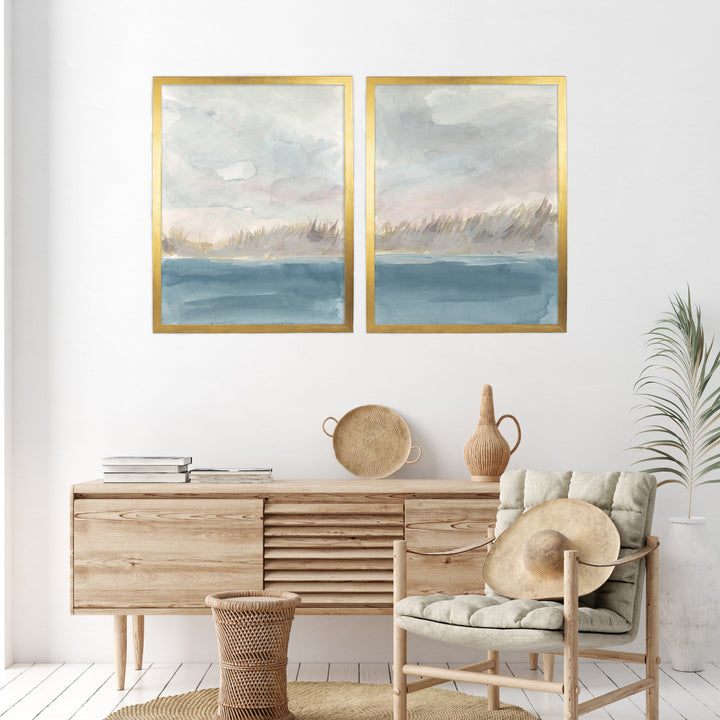 Tranquil Shoreline Retreat - Set of 2