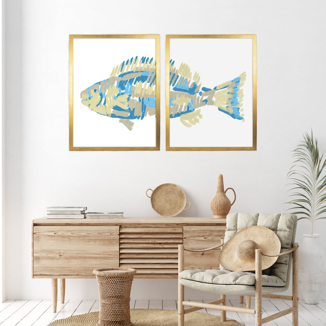 The Grouper Diptych - Set of 2