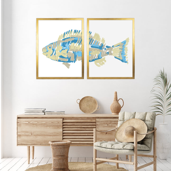 The Grouper Diptych - Set of 2