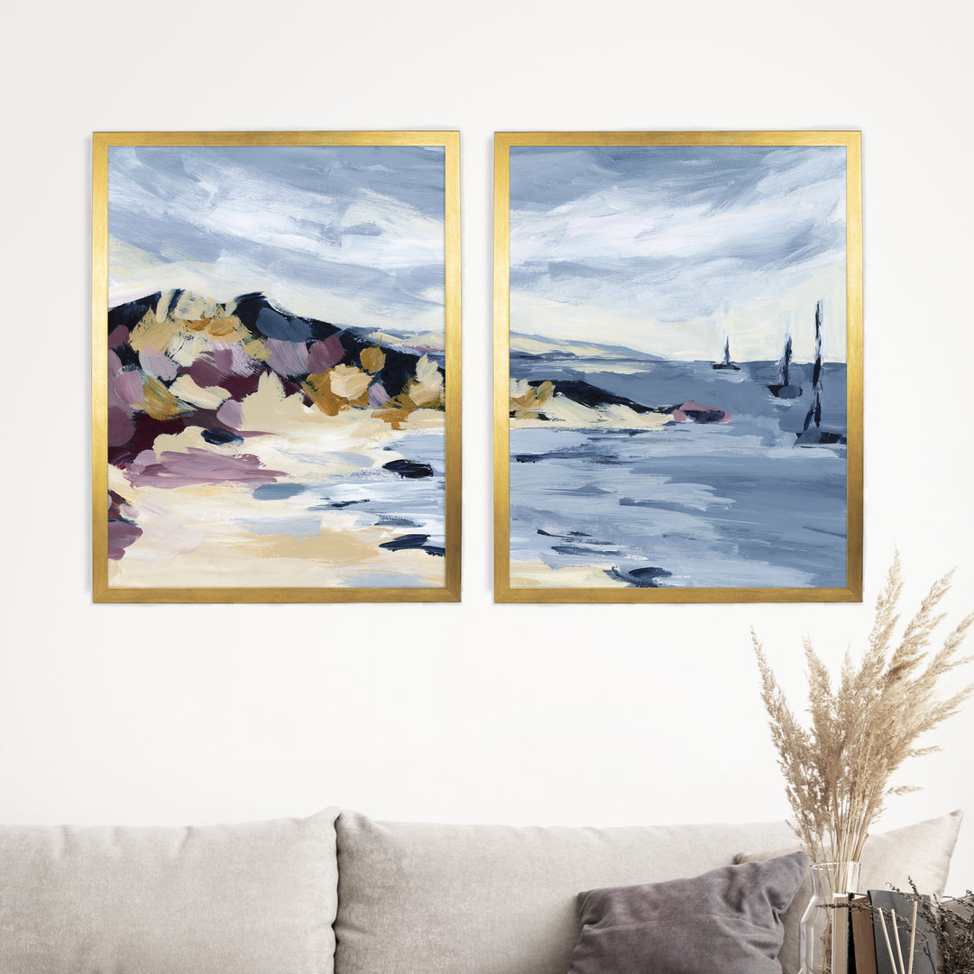 Driftline Diptych - Set of 2 - Jetty Home