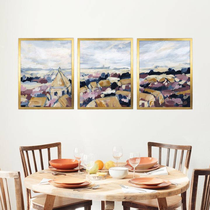 Faded Facades Triptych - Set of 3 - Jetty Home