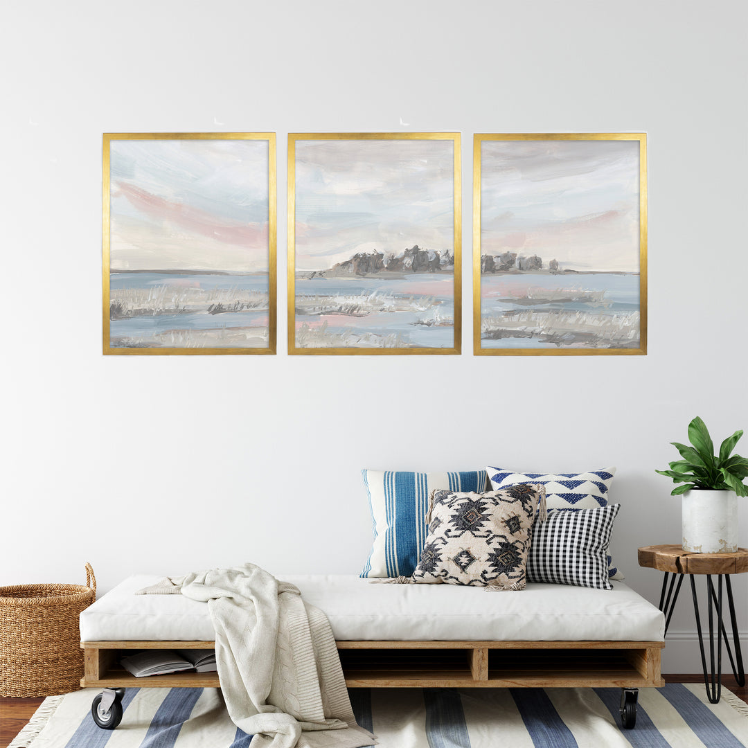 Marsh Sunrise - Set of 3