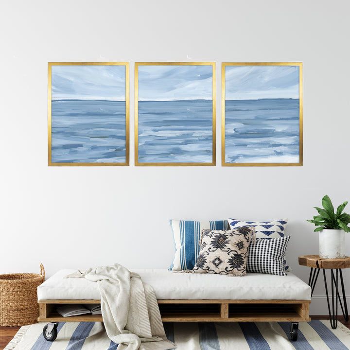 Blue Horizon - Set of 3