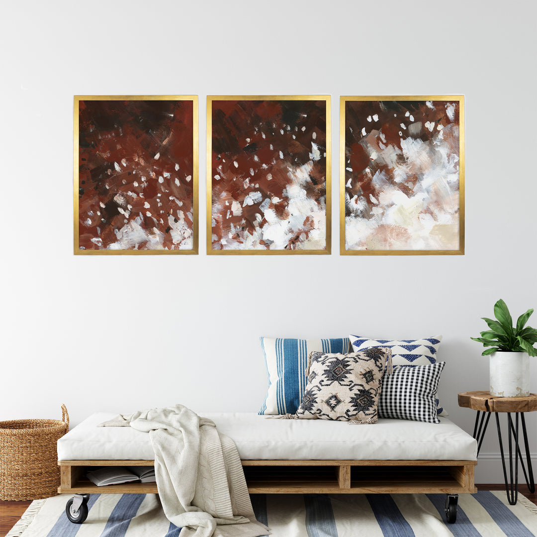 The Chestnut Horse Triptych - Set of 3 - Jetty Home